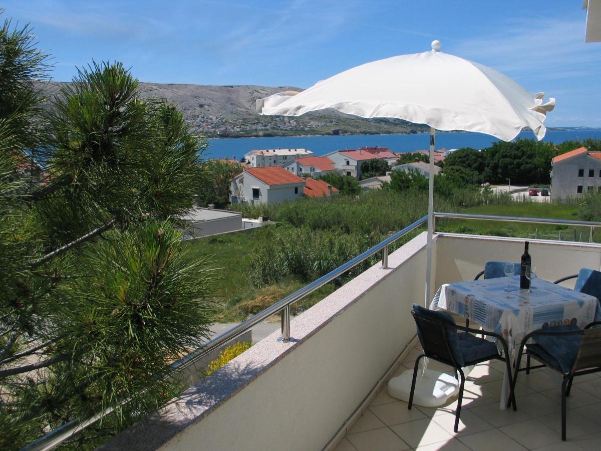 Apartmani Kunteja Pag Town Eksteriør bilde